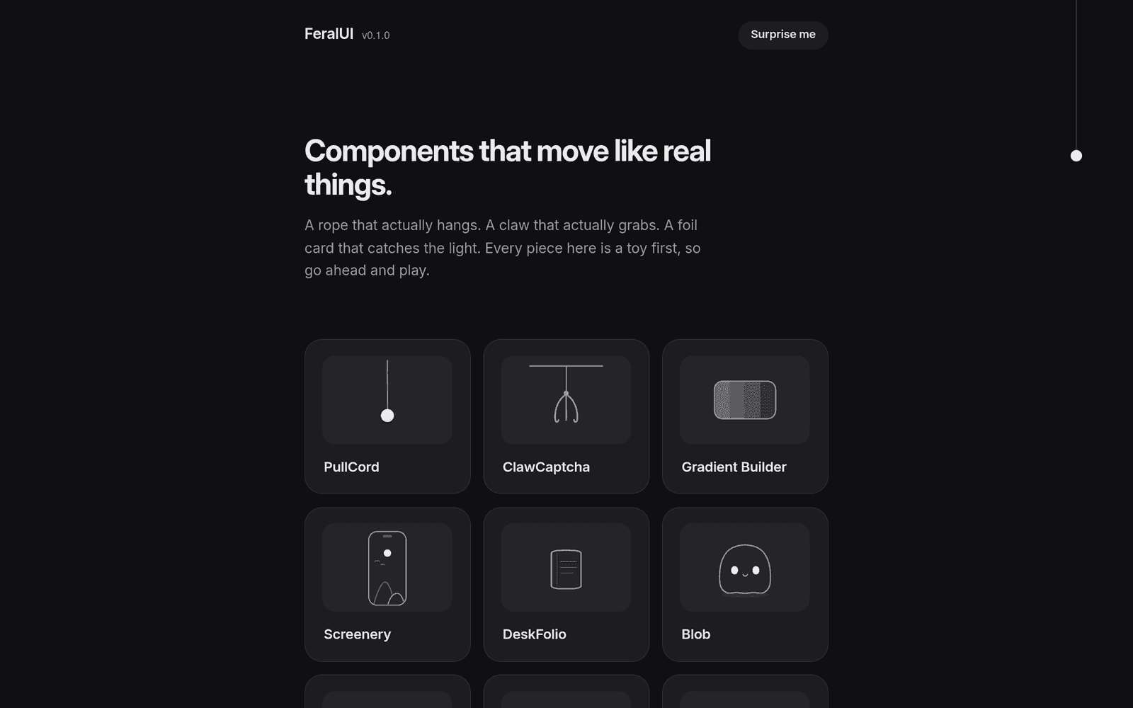 FeralUI preview