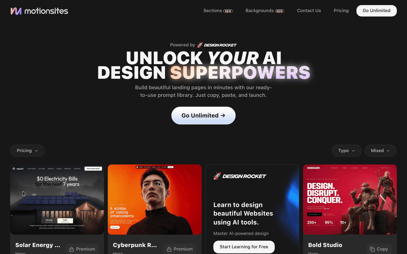 MotionSites preview